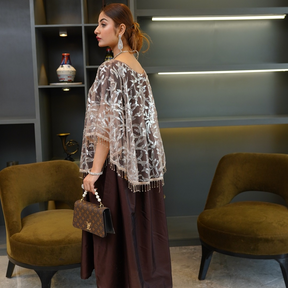 Cut Dana youk Gown Brown